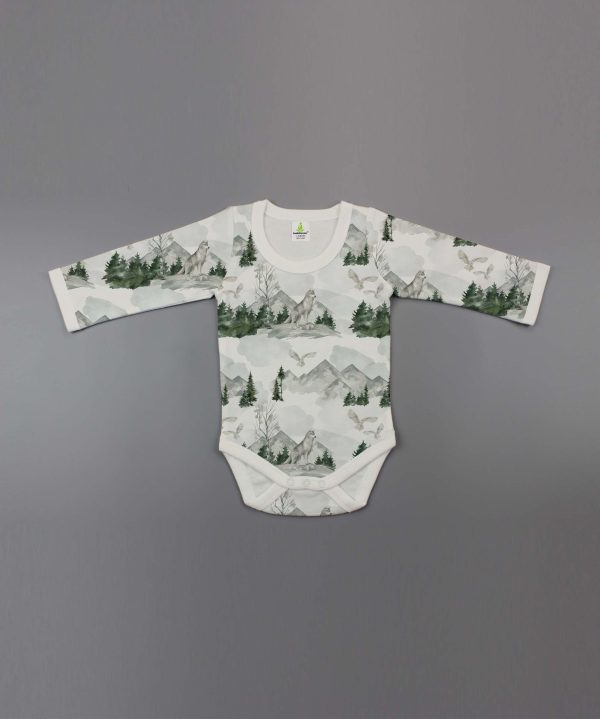 Rainforest Full Sleeve Bodysuit-imababywear