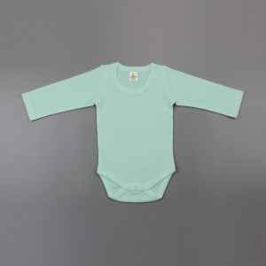 Mint Full Sleeve Bodysuit-imababywear