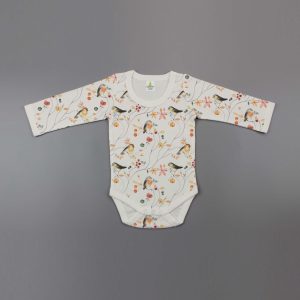 Little Finch Full sleeve Bodysuit-imababywear