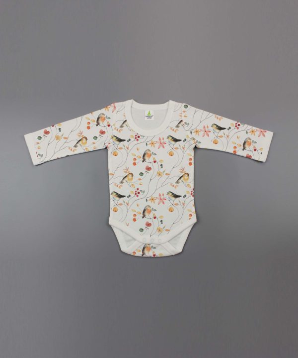 Little Finch Full sleeve Bodysuit-imababywear