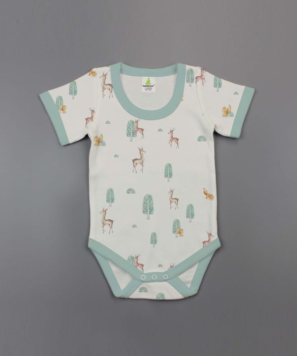 Taiga Deer Half Sleeve Bodysuit-imababywear