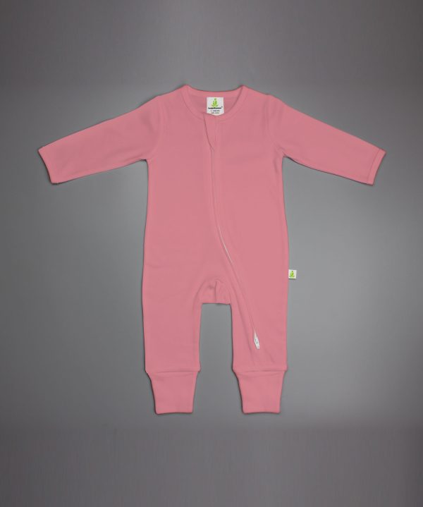 Strawberry Long Sleeve Zipsuit-imababywear