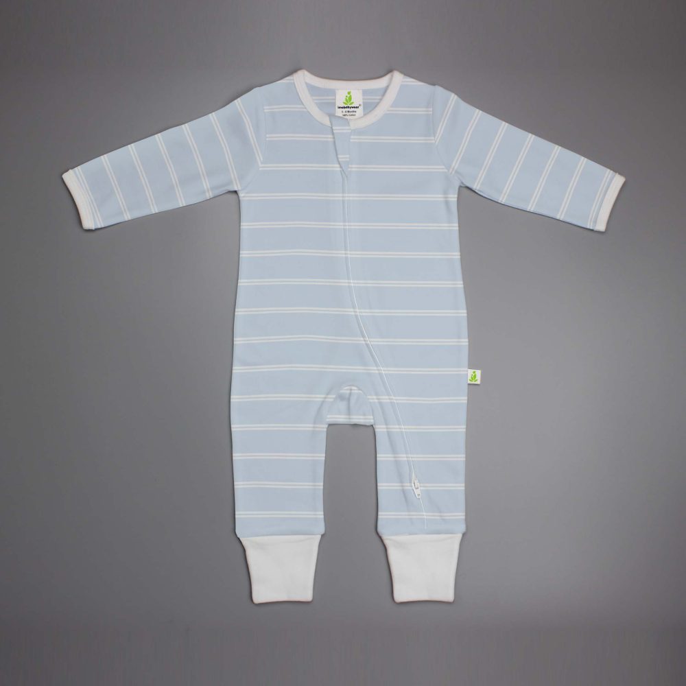 Imababywear Long Sleeve Zip with Feet Tropical Woods main image 0