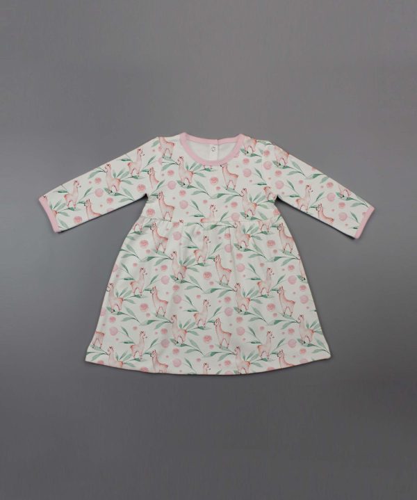Pink Alpaca Pricilla Gown-imababywear