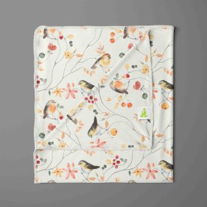 Little Finch Receiving Blanket-imababywear