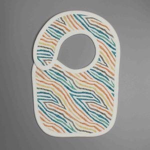 Motley Stripes Reversible Bib-imababywear