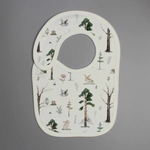 Tropical Woods Reversible Bib-imababywear