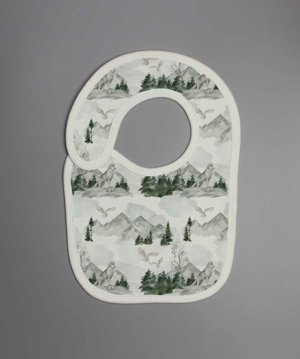 Rainforest Reversible Bib-imababywear